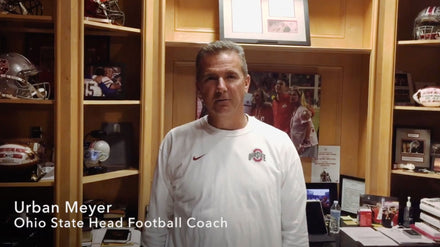 Urban Meyer: Ohio State football coach shows his support for 7 Yards!