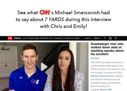 CNN Interview Discussing 7 Yards with Chris & Emily Norton